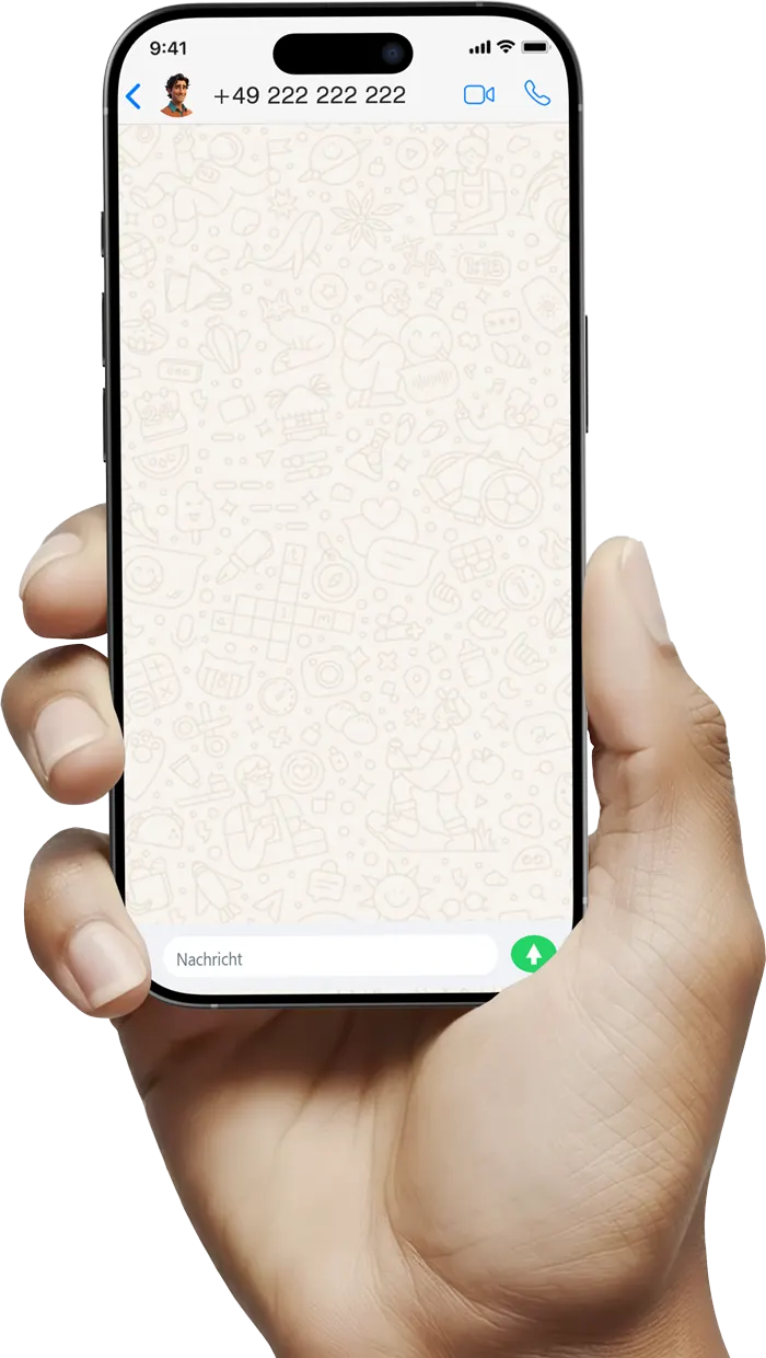 Pedro auf WhatsApp: vom Chat bis zum bestätigten Termin